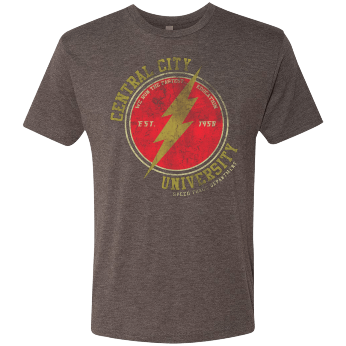 T-Shirts Macchiato / Small Central City U Men's Triblend T-Shirt