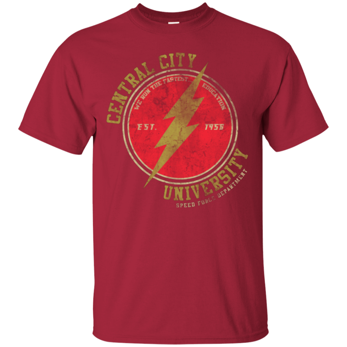 T-Shirts Cardinal / Small Central City U T-Shirt