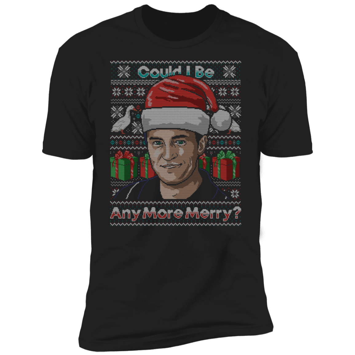 T-Shirts Black / X-Small Chandler Ugly Sweater Men's Premium T-Shirt