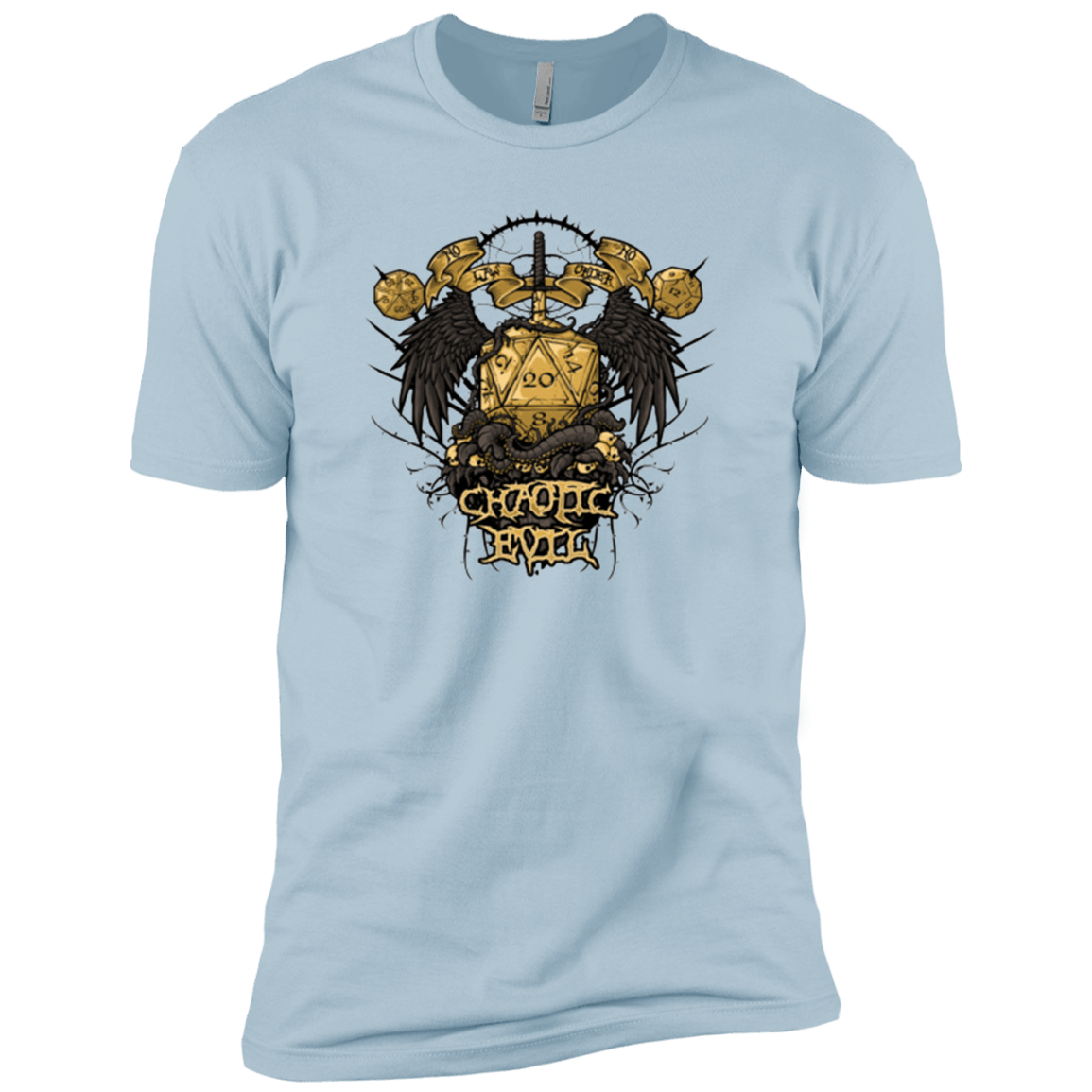 T-Shirts Light Blue / YXS CHAOTIC EVIL Boys Premium T-Shirt