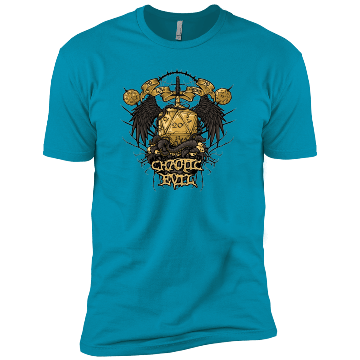 T-Shirts Turquoise / YXS CHAOTIC EVIL Boys Premium T-Shirt