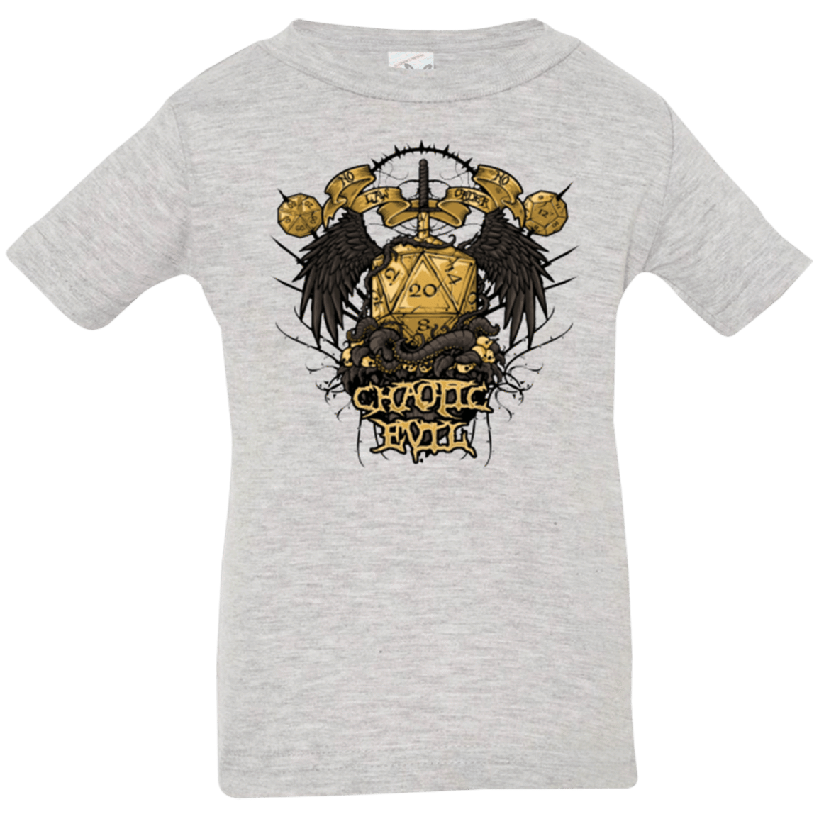 T-Shirts Heather / 6 Months CHAOTIC EVIL Infant Premium T-Shirt