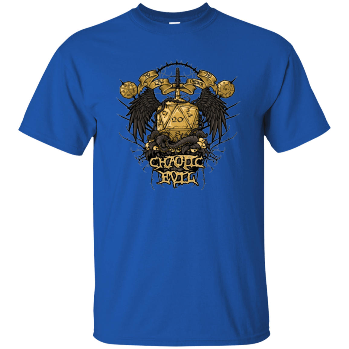 T-Shirts Royal / Small CHAOTIC EVIL T-Shirt