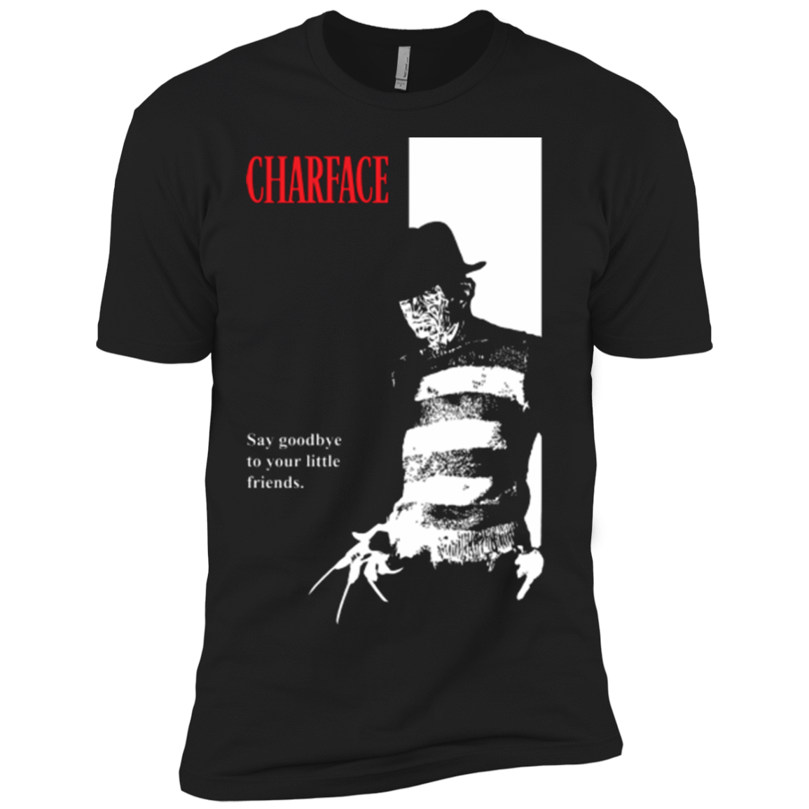 T-Shirts Black / X-Small Charface Men's Premium T-Shirt
