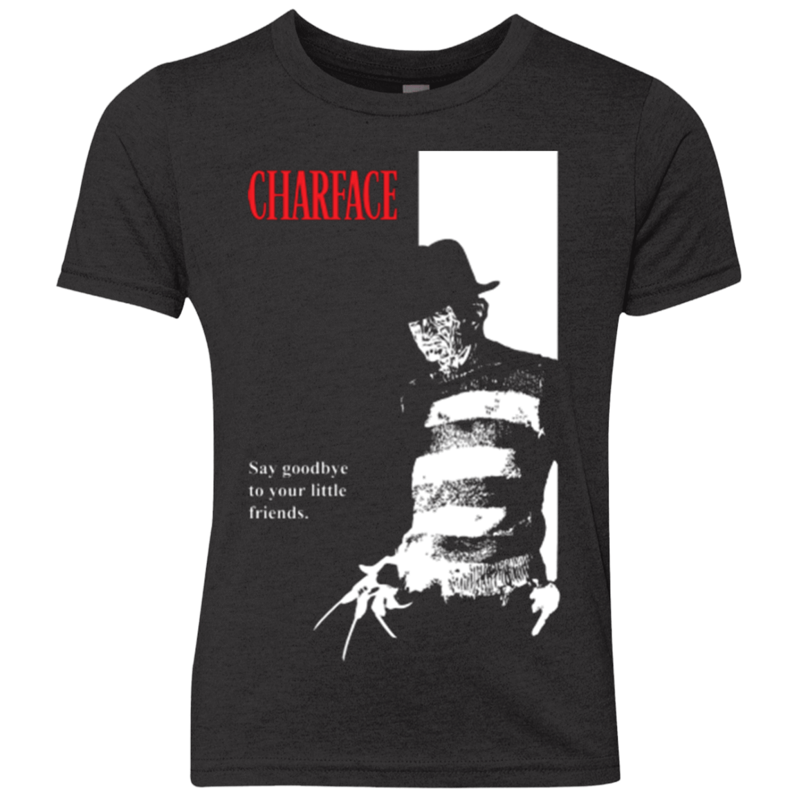 T-Shirts Vintage Black / YXS Charface Youth Triblend T-Shirt