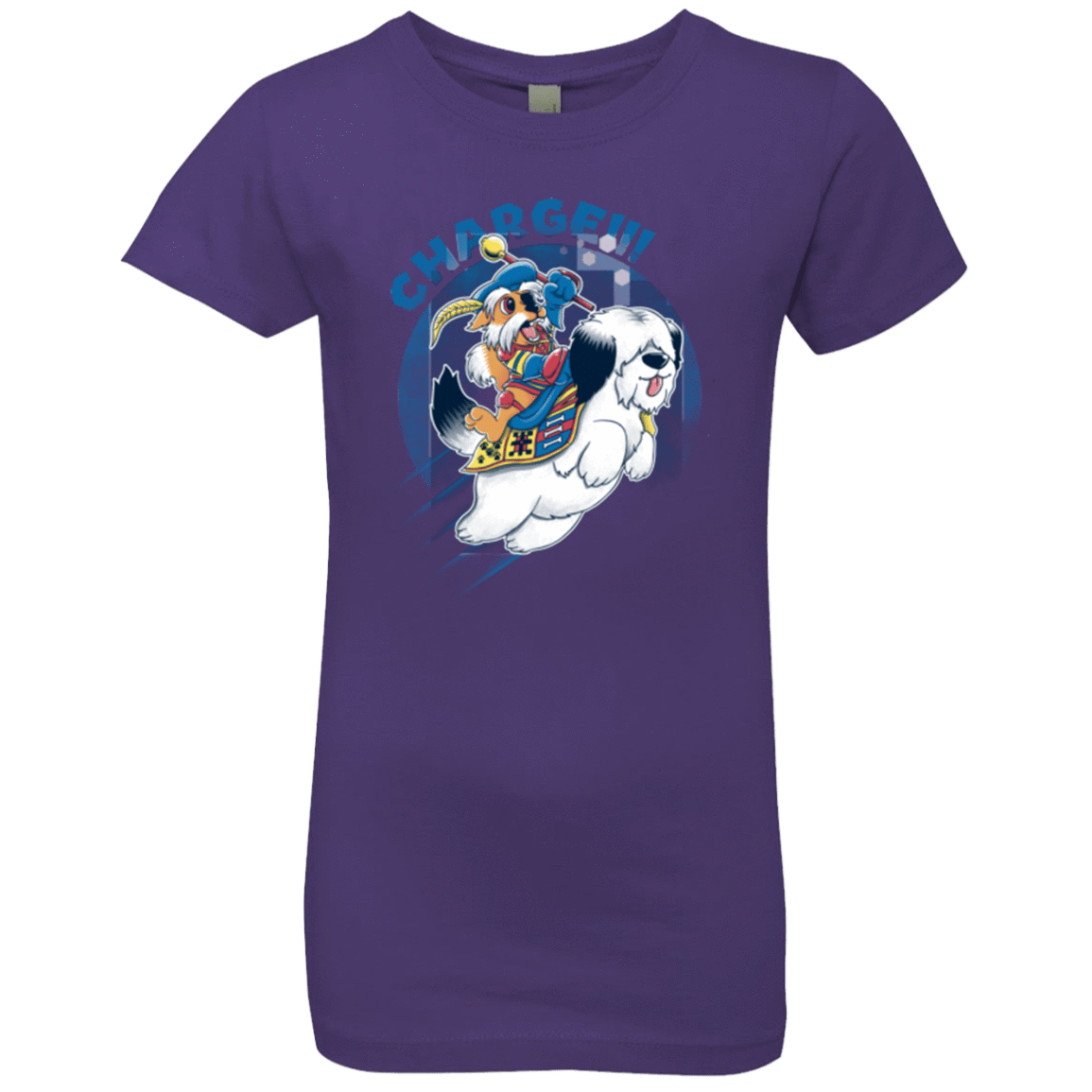 T-Shirts Purple Rush / YXS Charge Girls Premium T-Shirt