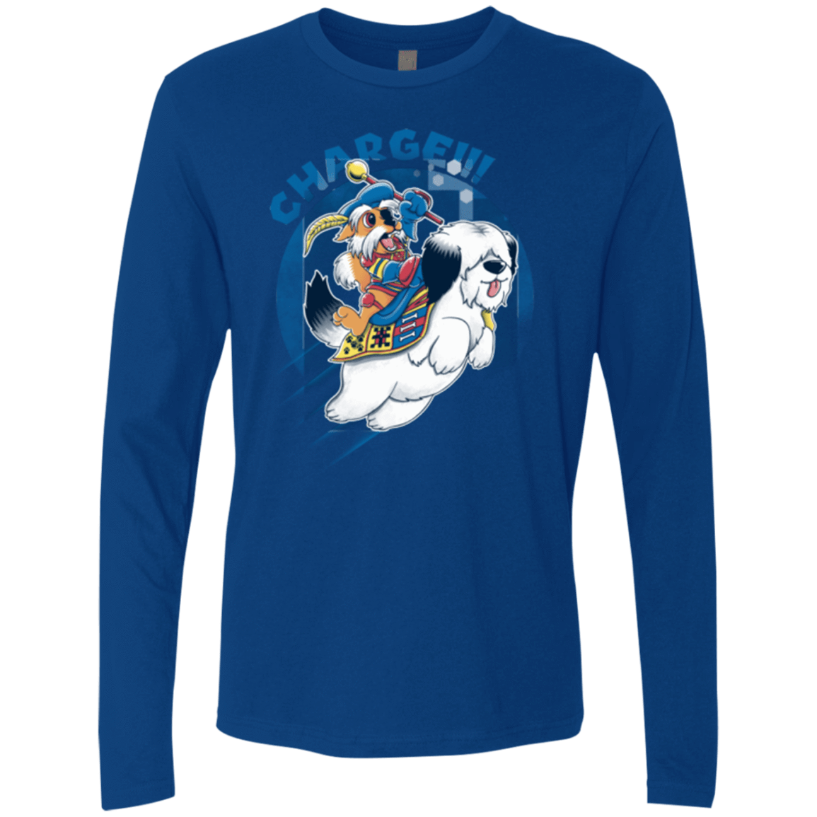 T-Shirts Royal / Small Charge Men's Premium Long Sleeve
