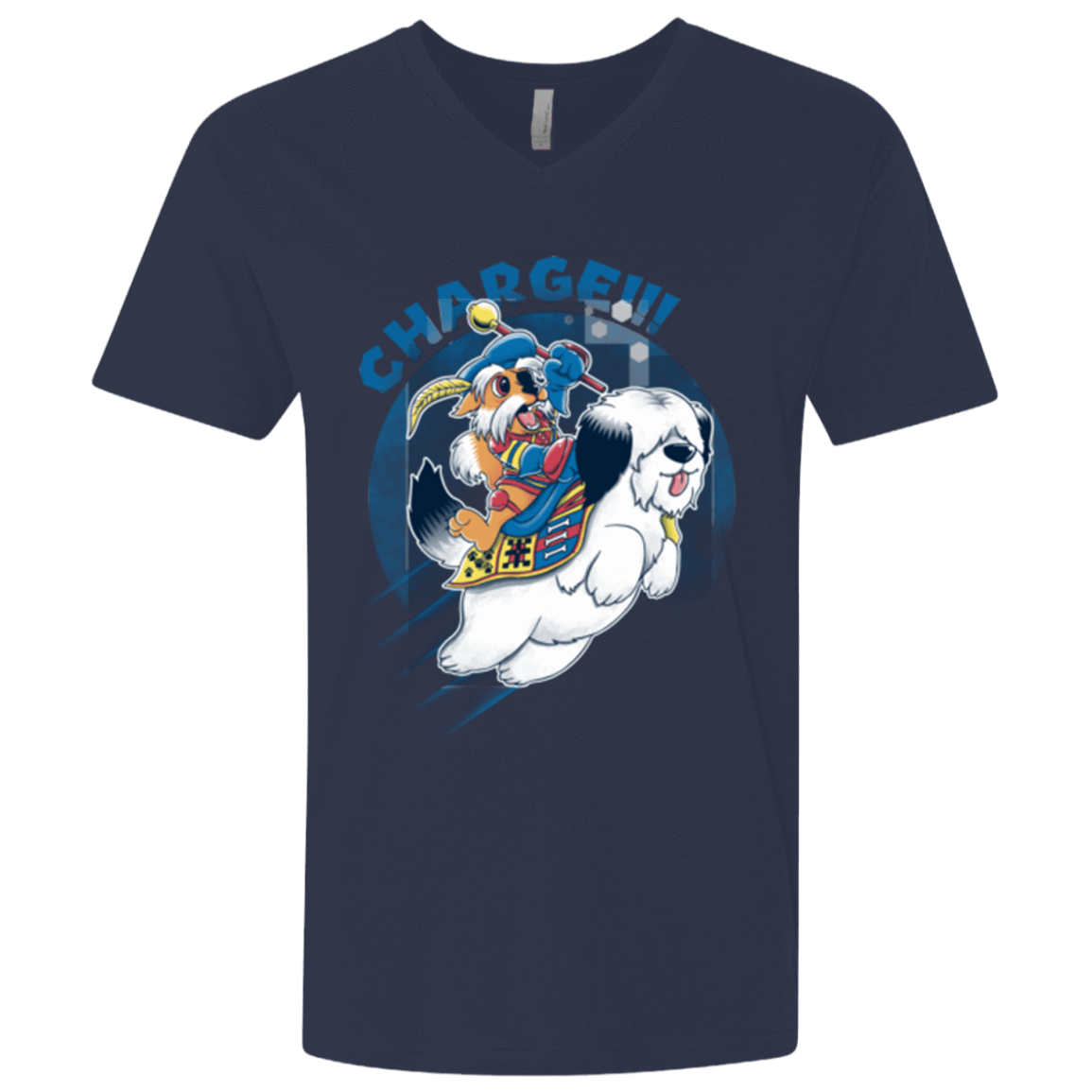 T-Shirts Midnight Navy / X-Small Charge Men's Premium V-Neck