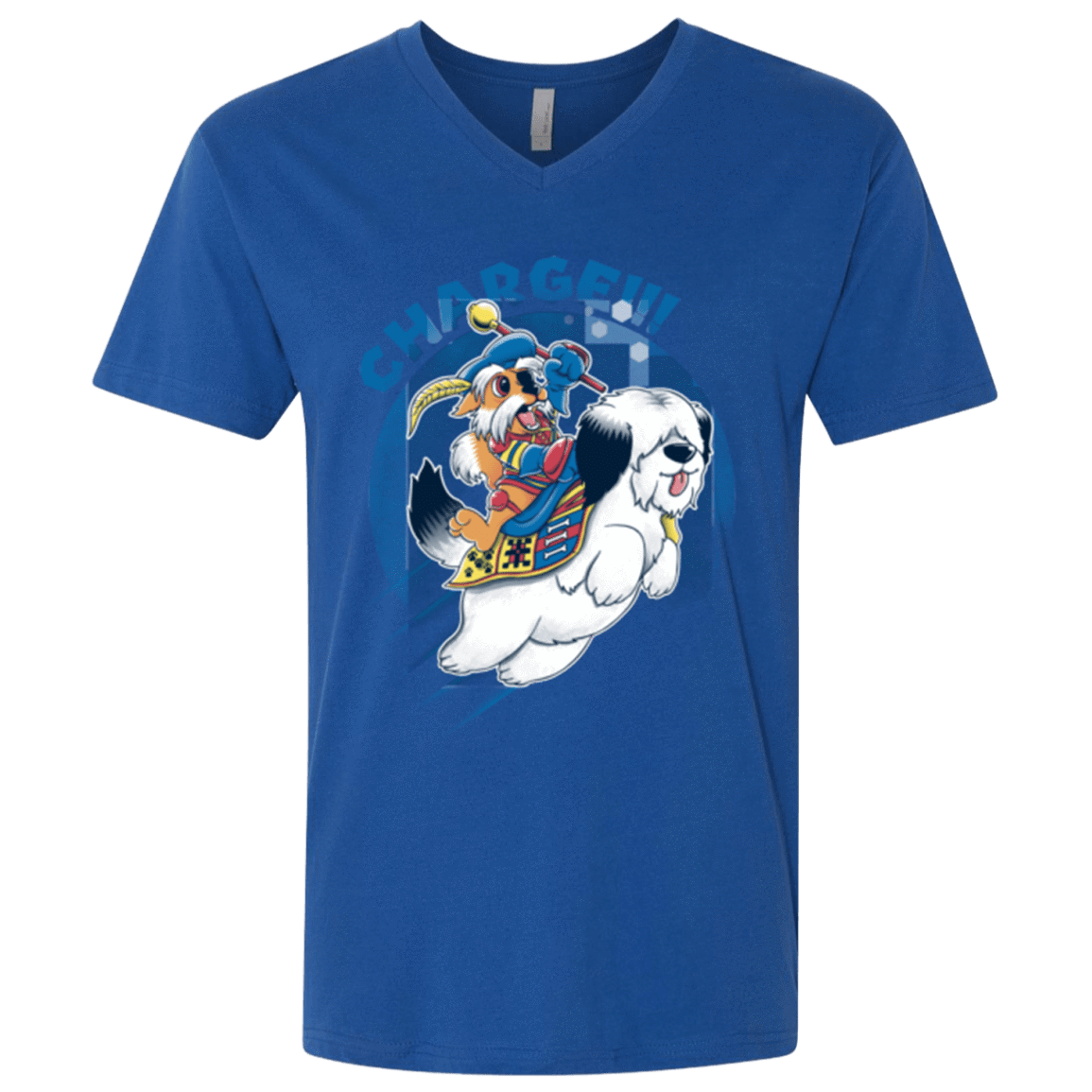T-Shirts Royal / X-Small Charge Men's Premium V-Neck