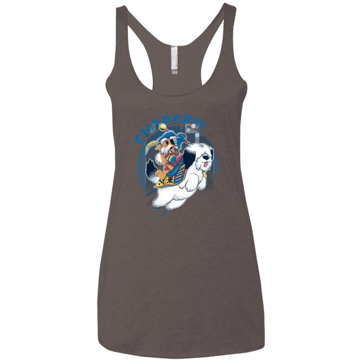 T-Shirts Macchiato / X-Small Charge Women's Triblend Racerback Tank