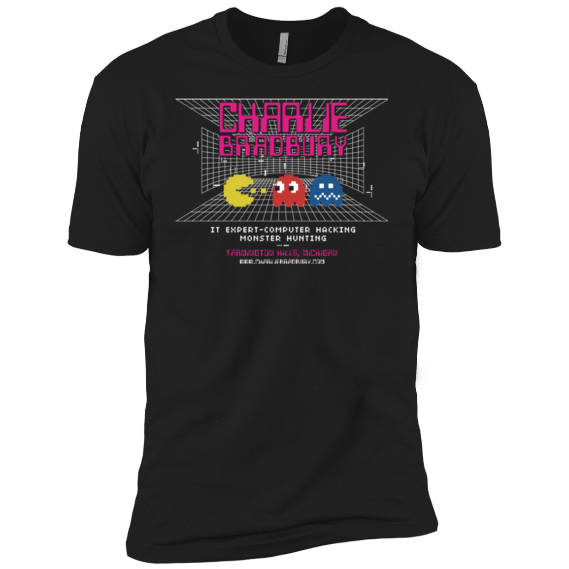 T-Shirts Black / YXS Charlie Bradbury IT Boys Premium T-Shirt