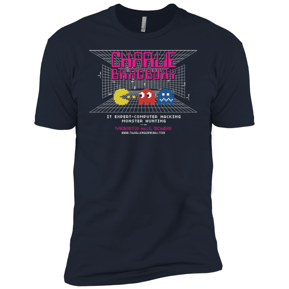 T-Shirts Midnight Navy / YXS Charlie Bradbury IT Boys Premium T-Shirt