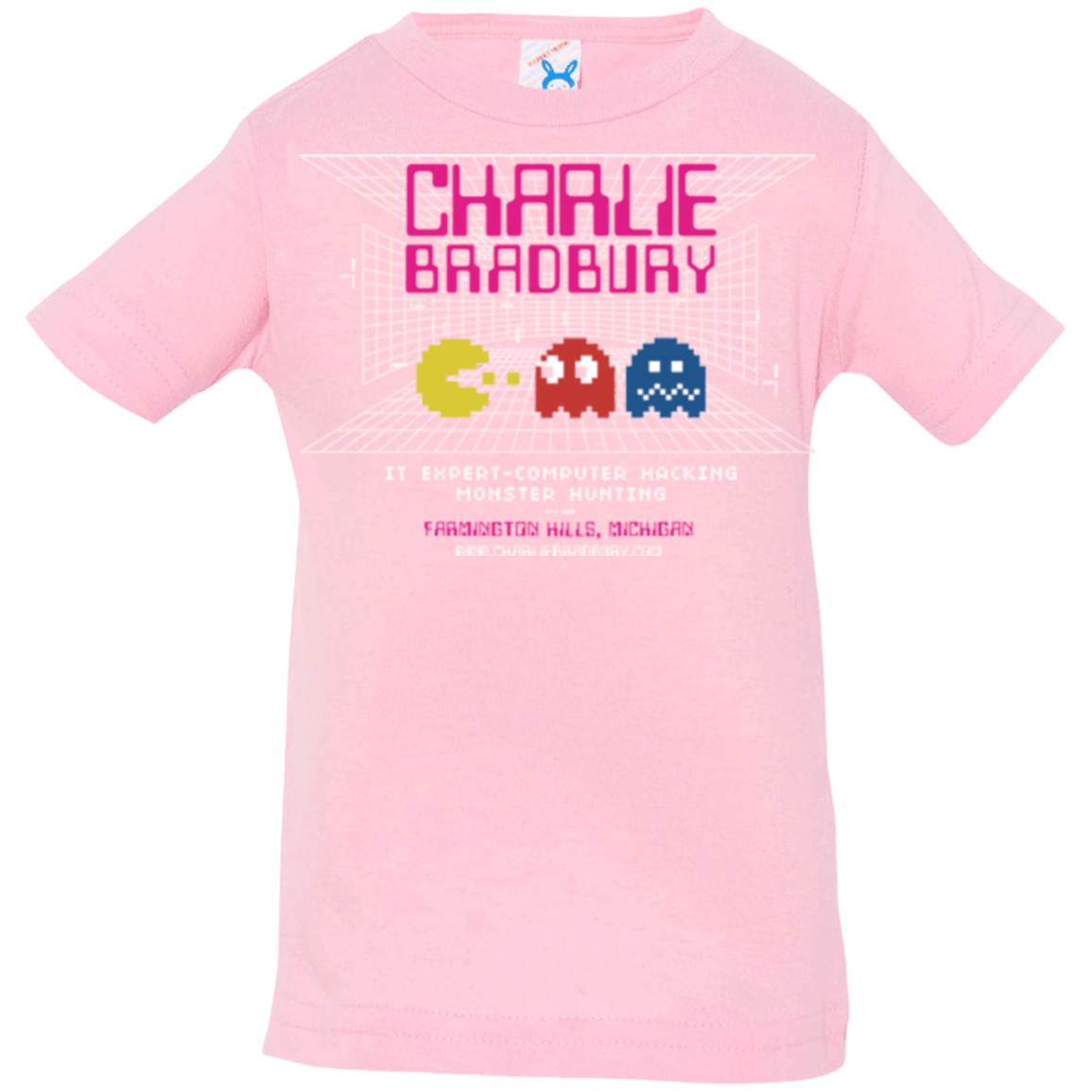 T-Shirts Pink / 6 Months Charlie Bradbury IT Infant Premium T-Shirt