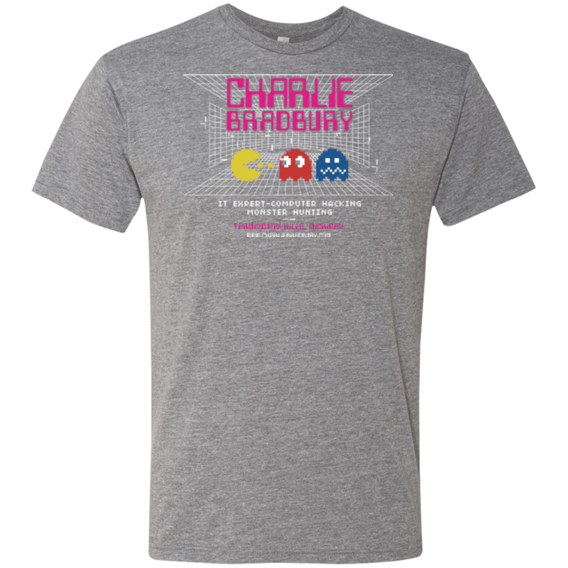 T-Shirts Premium Heather / Small Charlie Bradbury IT Men's Triblend T-Shirt