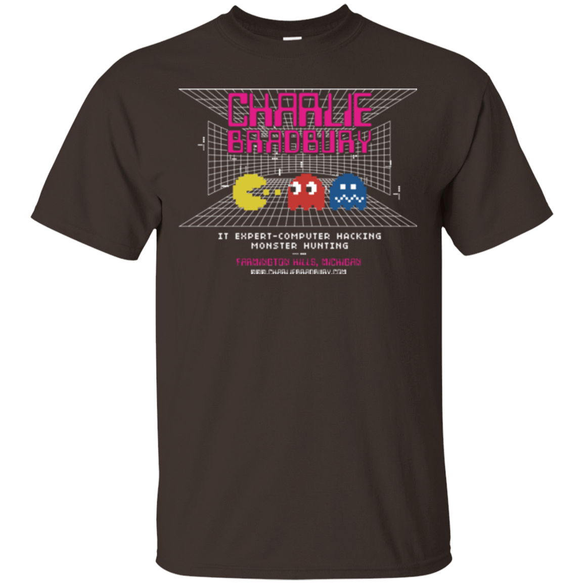 T-Shirts Dark Chocolate / Small Charlie Bradbury IT T-Shirt