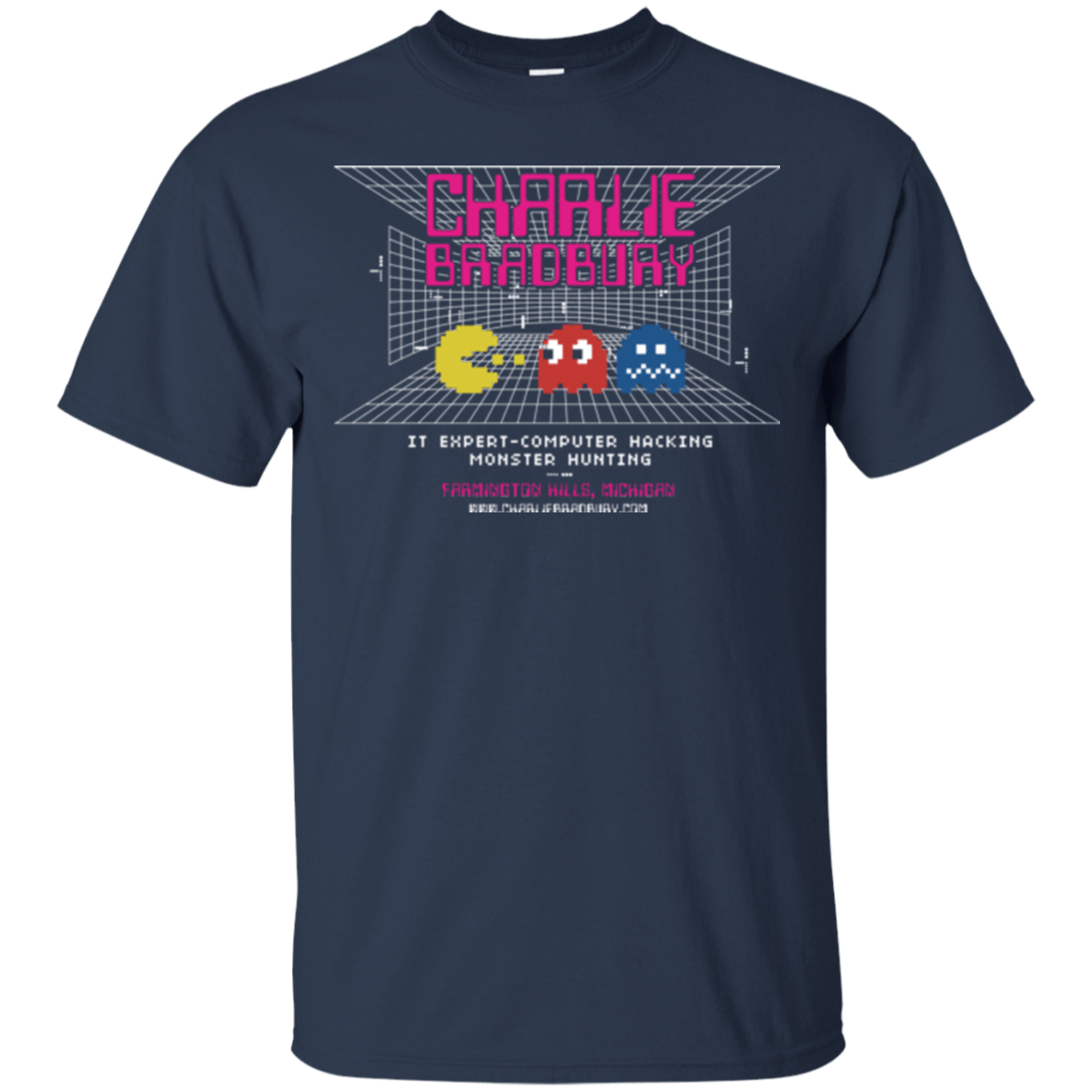 T-Shirts Navy / Small Charlie Bradbury IT T-Shirt