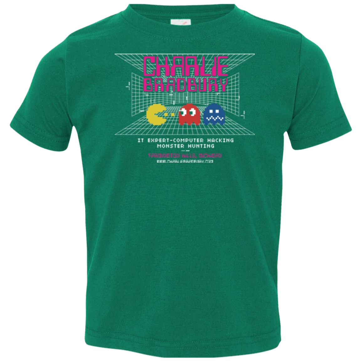 T-Shirts Kelly / 2T Charlie Bradbury IT Toddler Premium T-Shirt