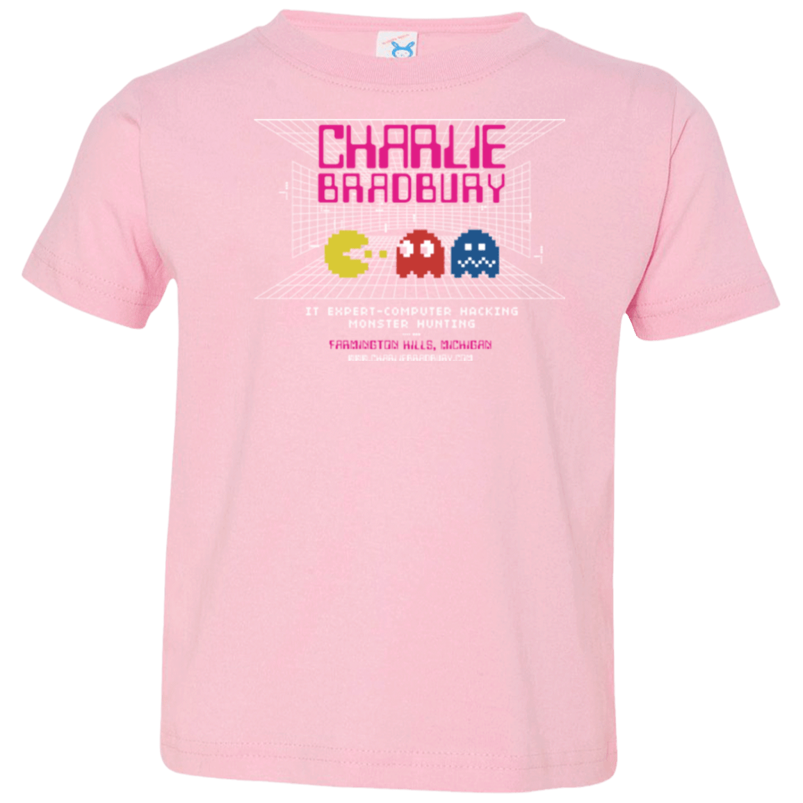 T-Shirts Pink / 2T Charlie Bradbury IT Toddler Premium T-Shirt