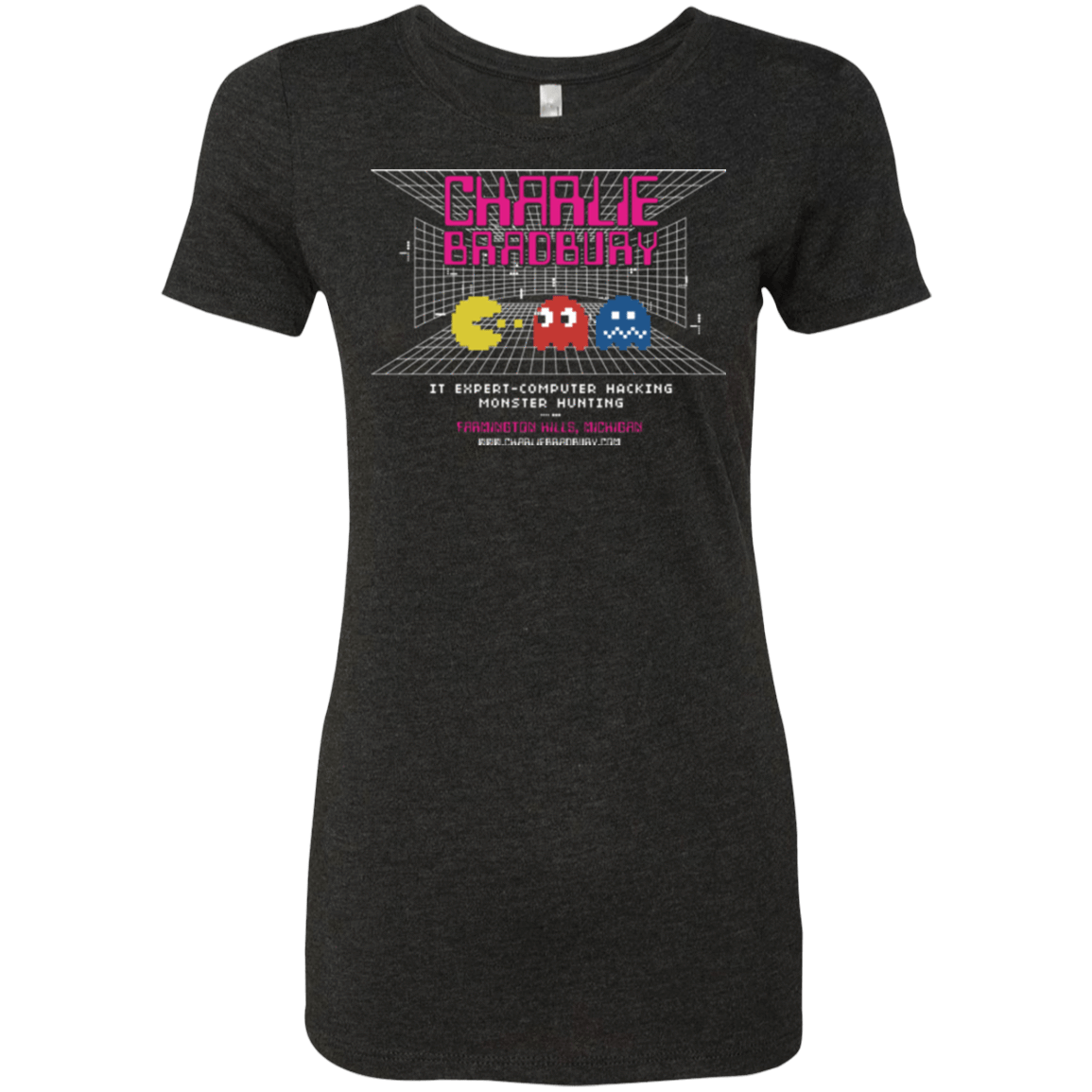 T-Shirts Vintage Black / Small Charlie Bradbury IT Women's Triblend T-Shirt