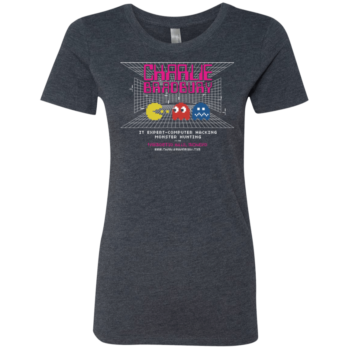 T-Shirts Vintage Navy / Small Charlie Bradbury IT Women's Triblend T-Shirt