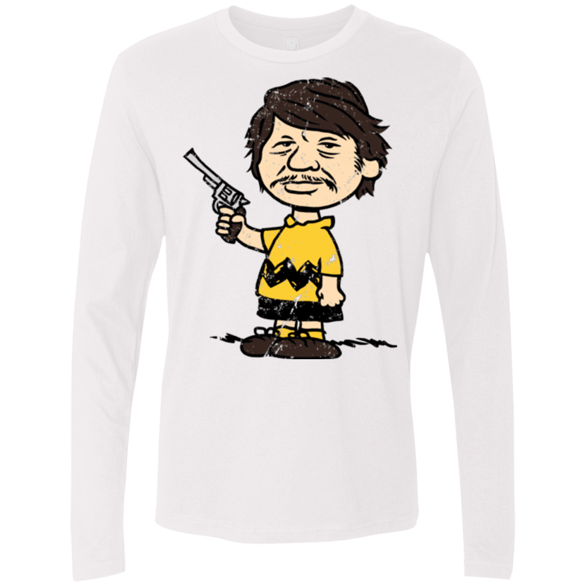 T-Shirts White / Small Charlie Brownson Men's Premium Long Sleeve