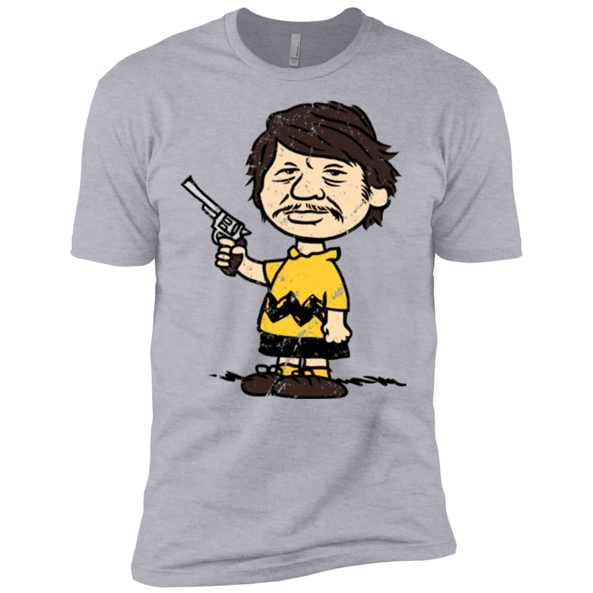 T-Shirts Heather Grey / X-Small Charlie Brownson Men's Premium T-Shirt