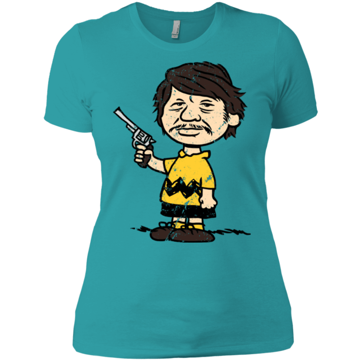 T-Shirts Tahiti Blue / X-Small Charlie Brownson Women's Premium T-Shirt