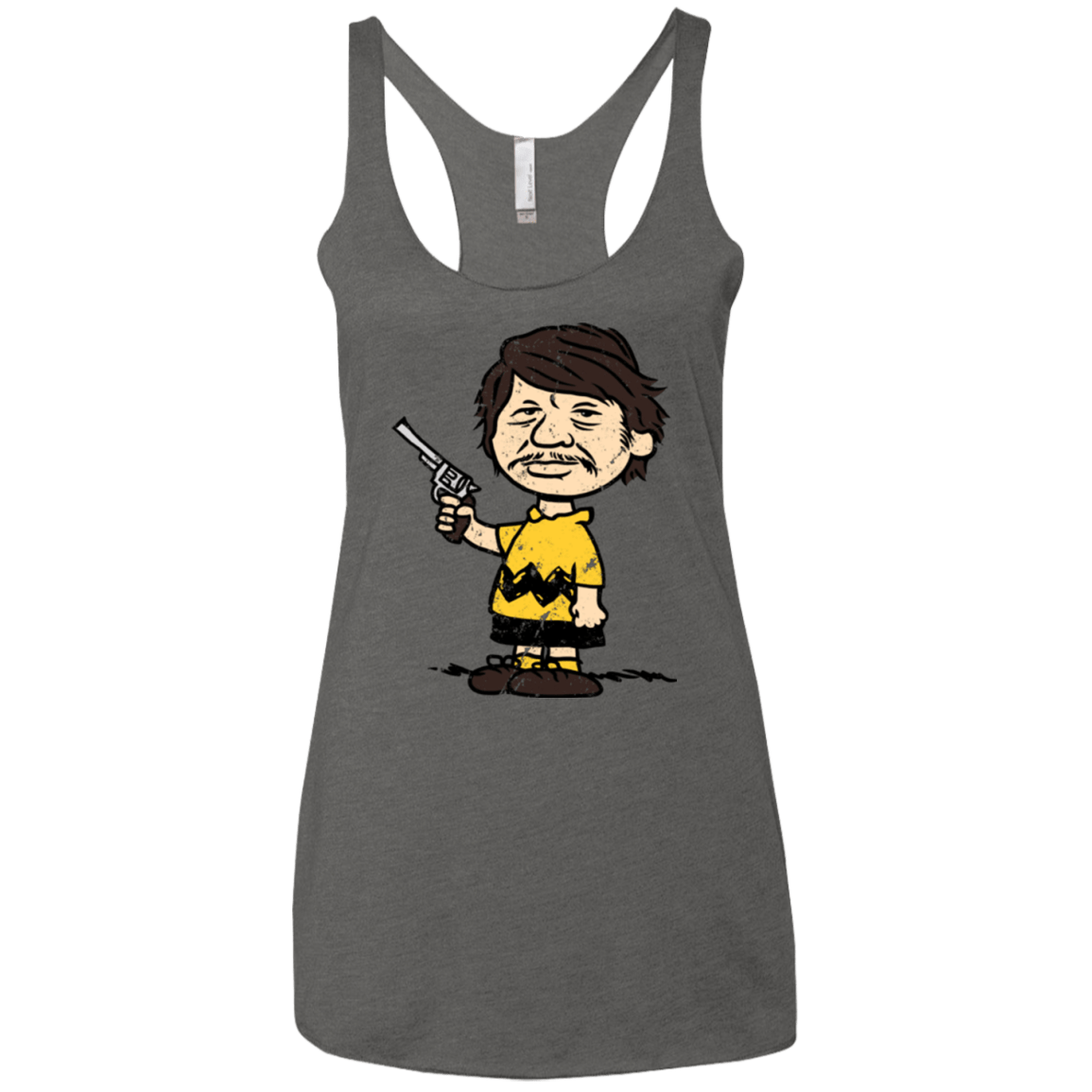 T-Shirts Premium Heather / X-Small Charlie Brownson Women's Triblend Racerback Tank
