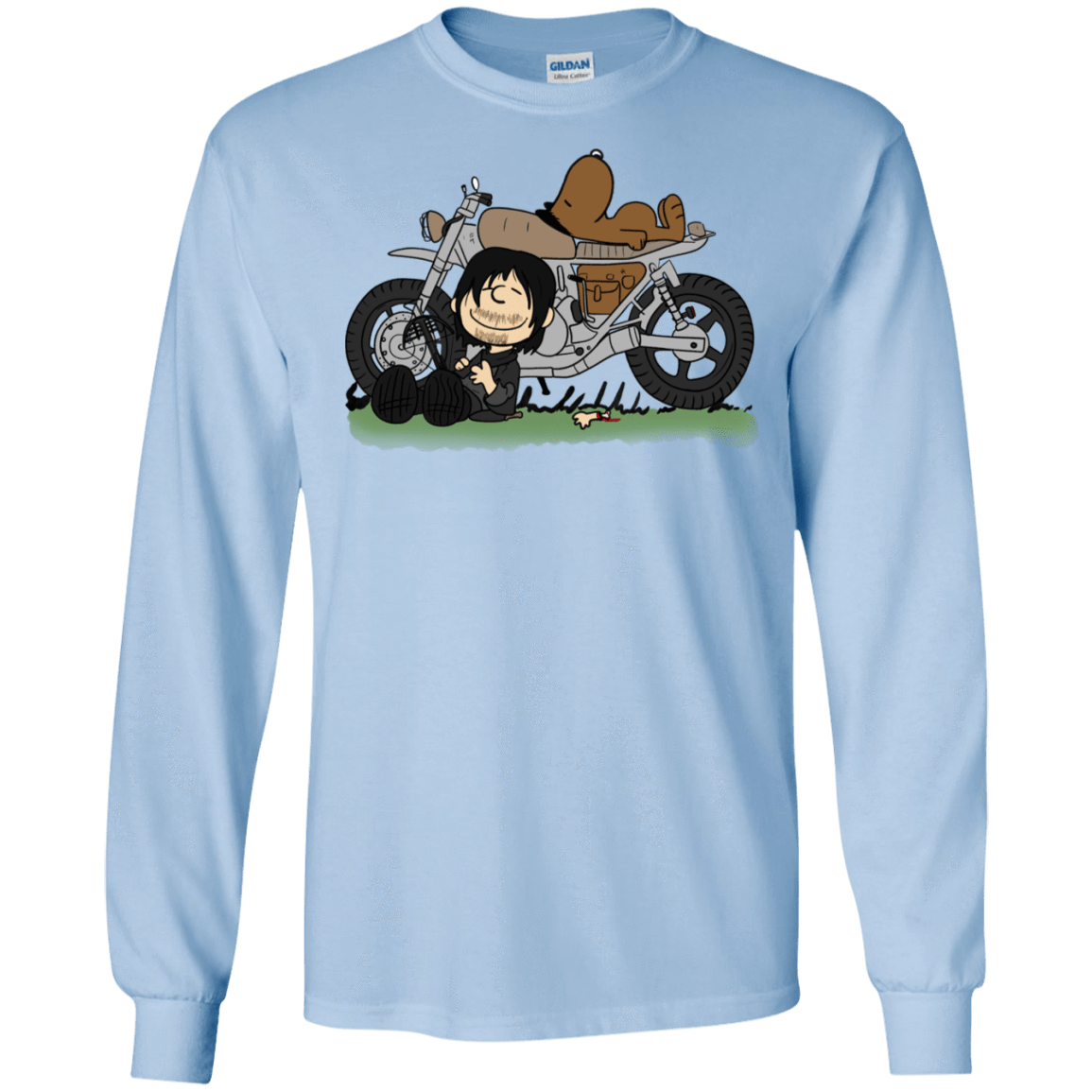 T-Shirts Light Blue / S Charlie Dixon Men's Long Sleeve T-Shirt