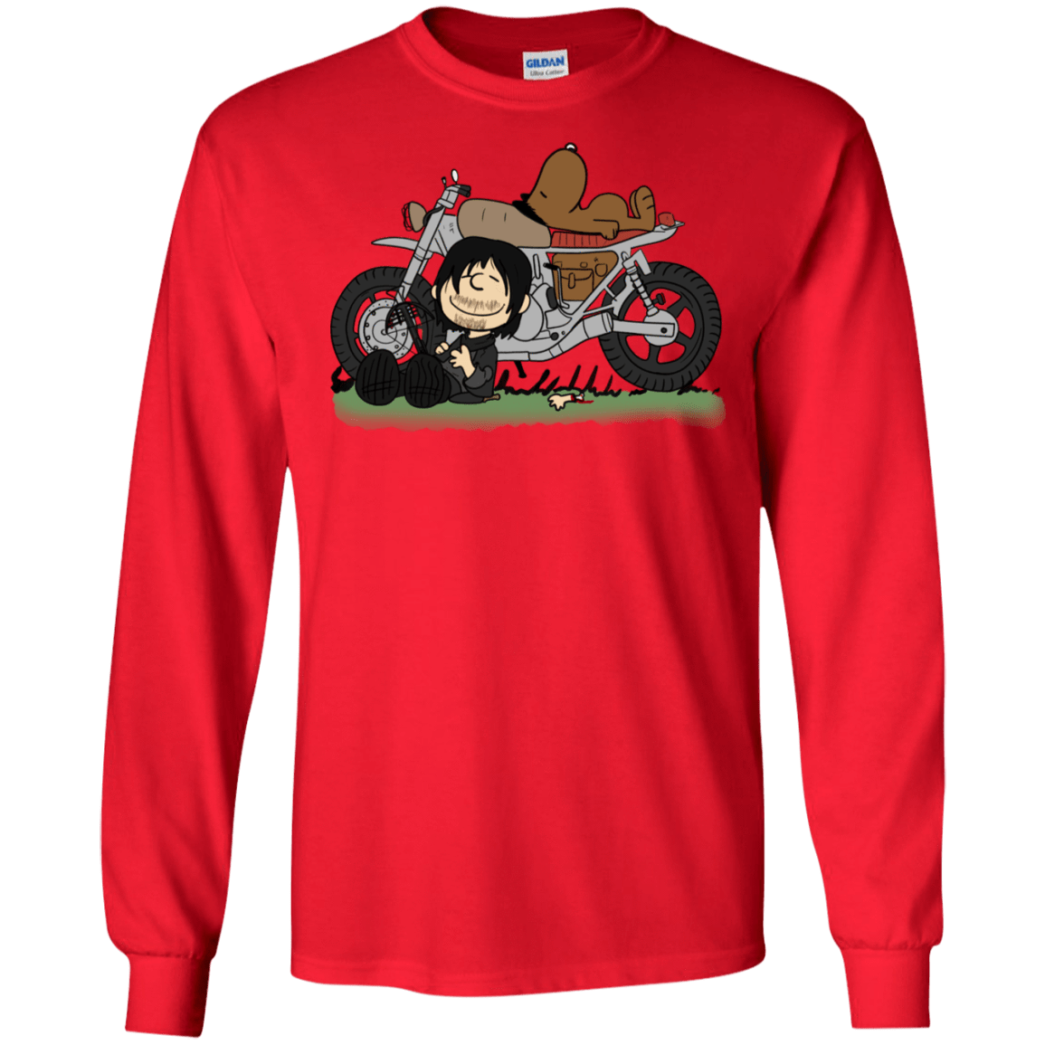 T-Shirts Red / S Charlie Dixon Men's Long Sleeve T-Shirt