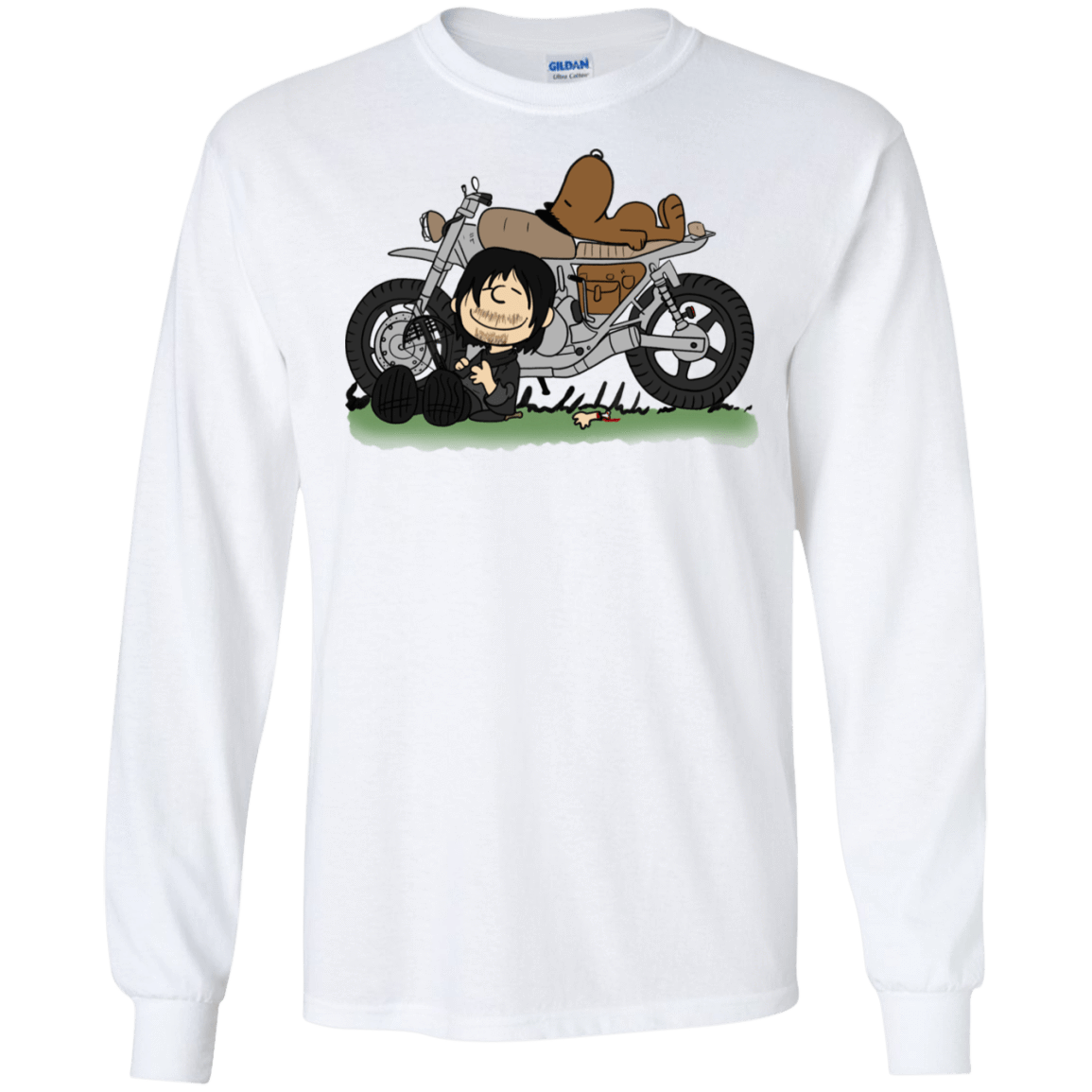 T-Shirts White / S Charlie Dixon Men's Long Sleeve T-Shirt