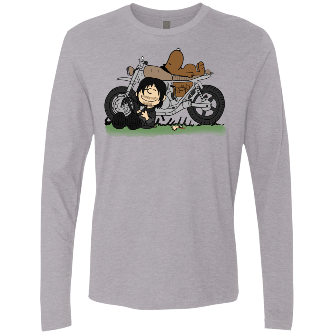 T-Shirts Heather Grey / S Charlie Dixon Men's Premium Long Sleeve