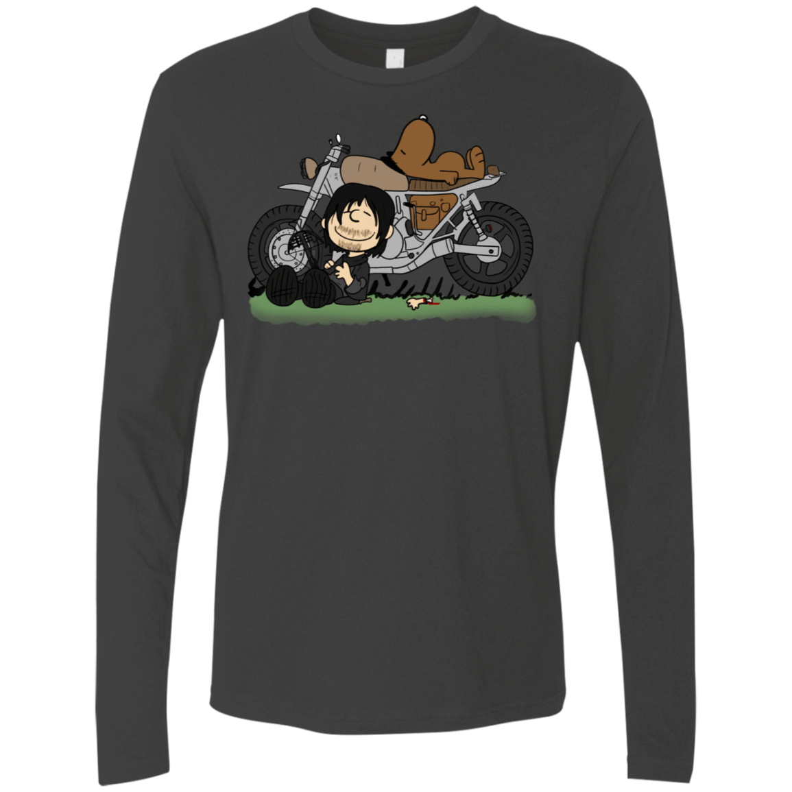 T-Shirts Heavy Metal / S Charlie Dixon Men's Premium Long Sleeve