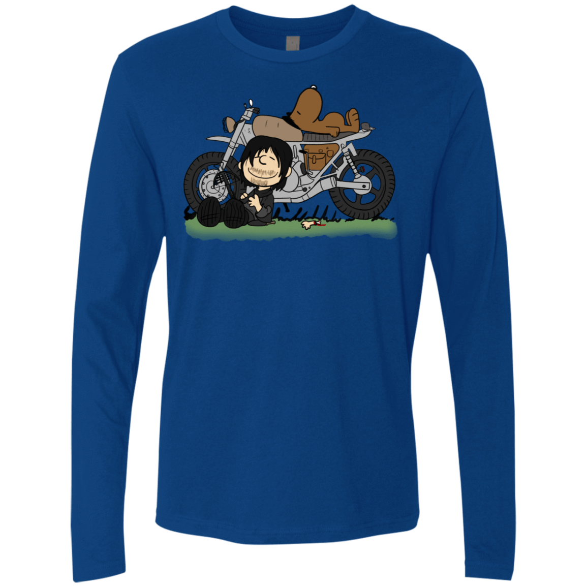 T-Shirts Royal / S Charlie Dixon Men's Premium Long Sleeve
