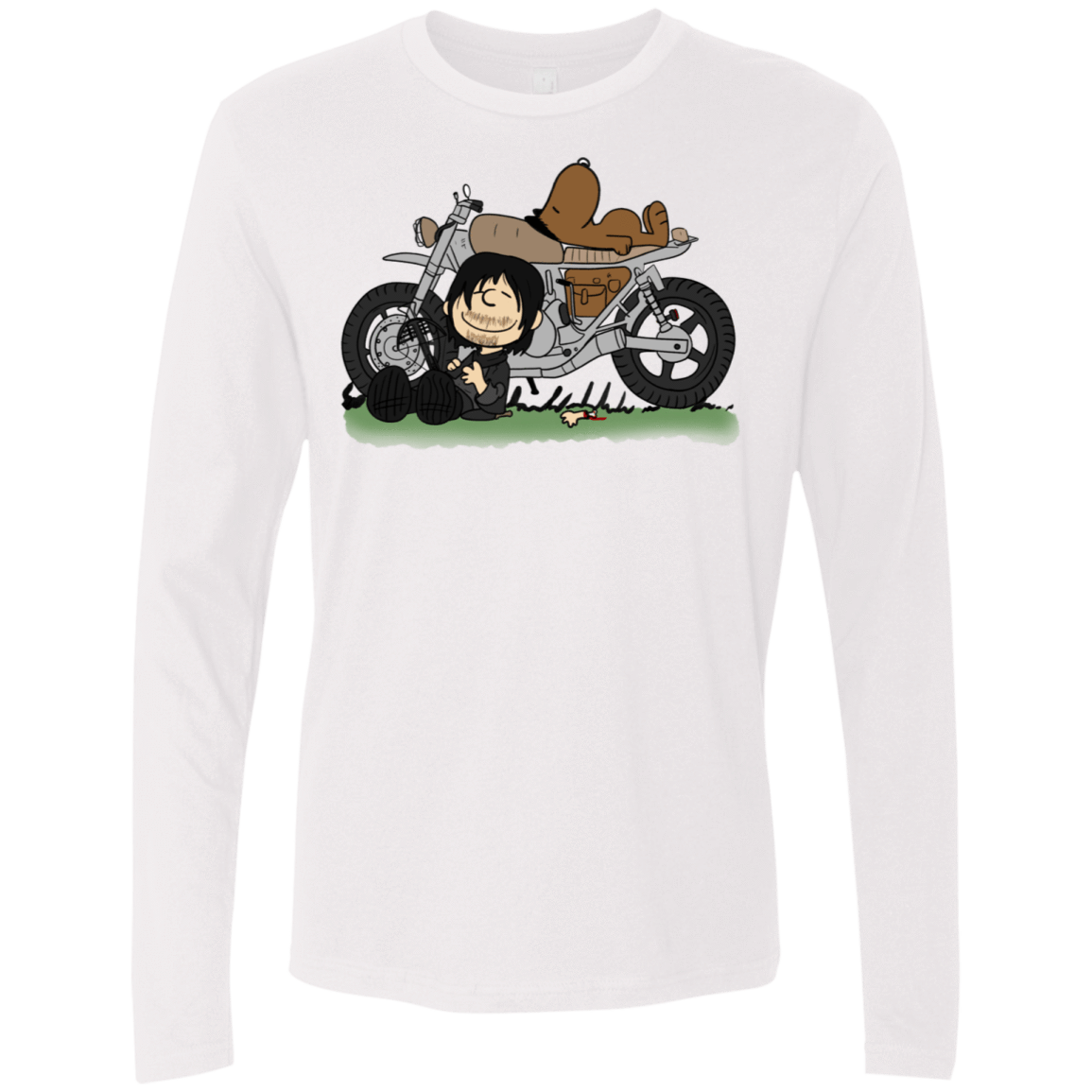 T-Shirts White / S Charlie Dixon Men's Premium Long Sleeve