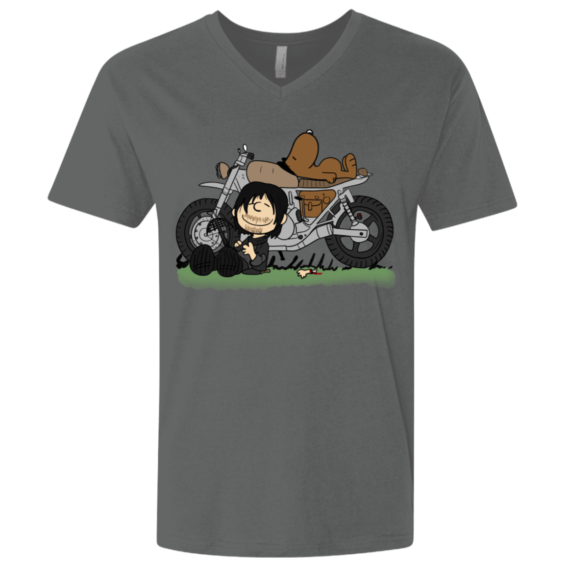 T-Shirts Heavy Metal / X-Small Charlie Dixon Men's Premium V-Neck