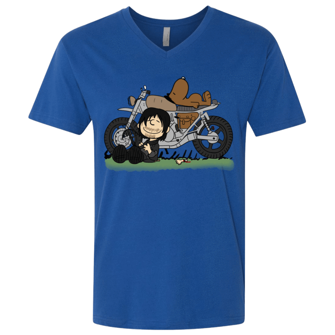 T-Shirts Royal / X-Small Charlie Dixon Men's Premium V-Neck