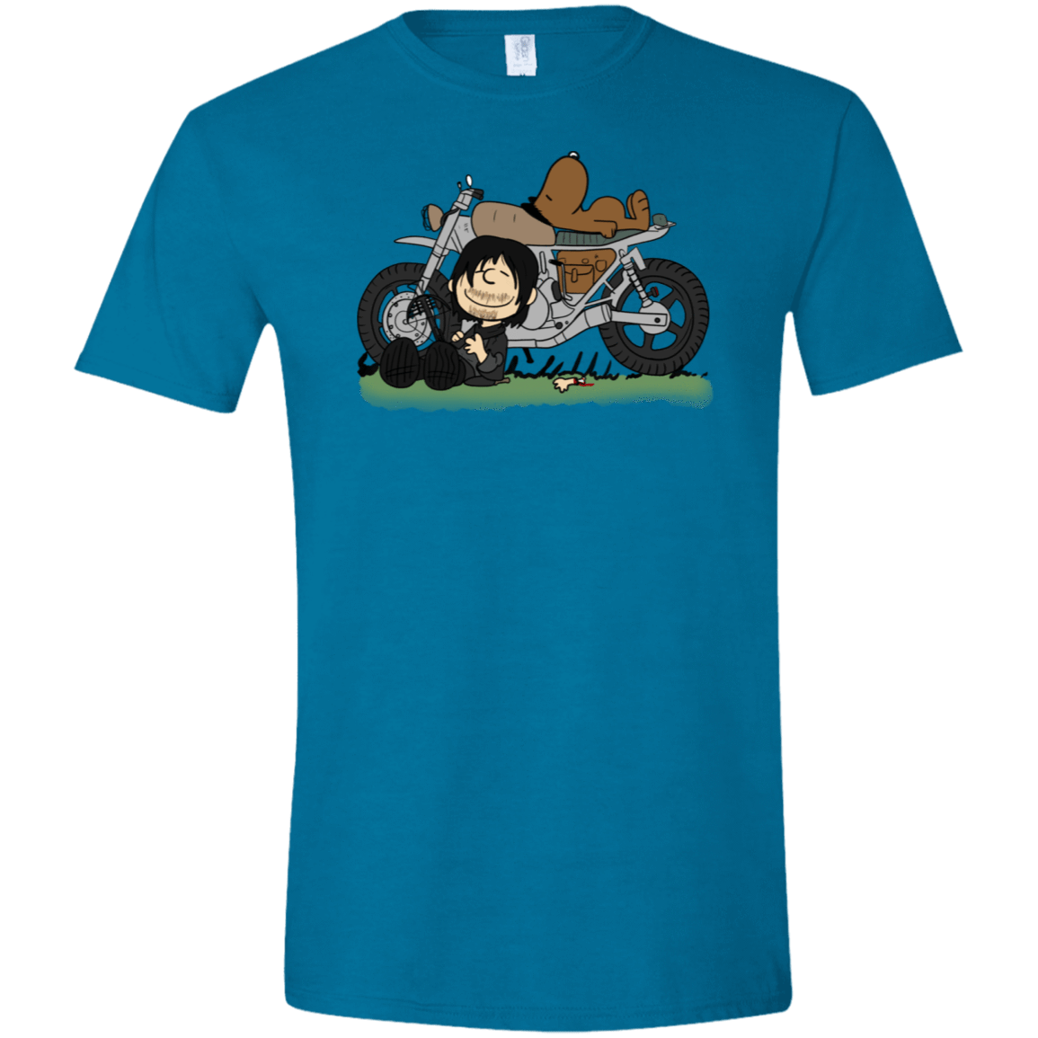 T-Shirts Antique Sapphire / S Charlie Dixon Men's Semi-Fitted Softstyle