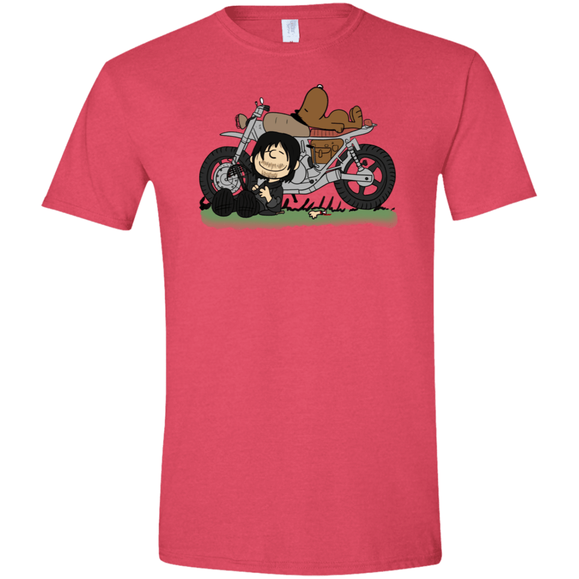 T-Shirts Heather Red / S Charlie Dixon Men's Semi-Fitted Softstyle