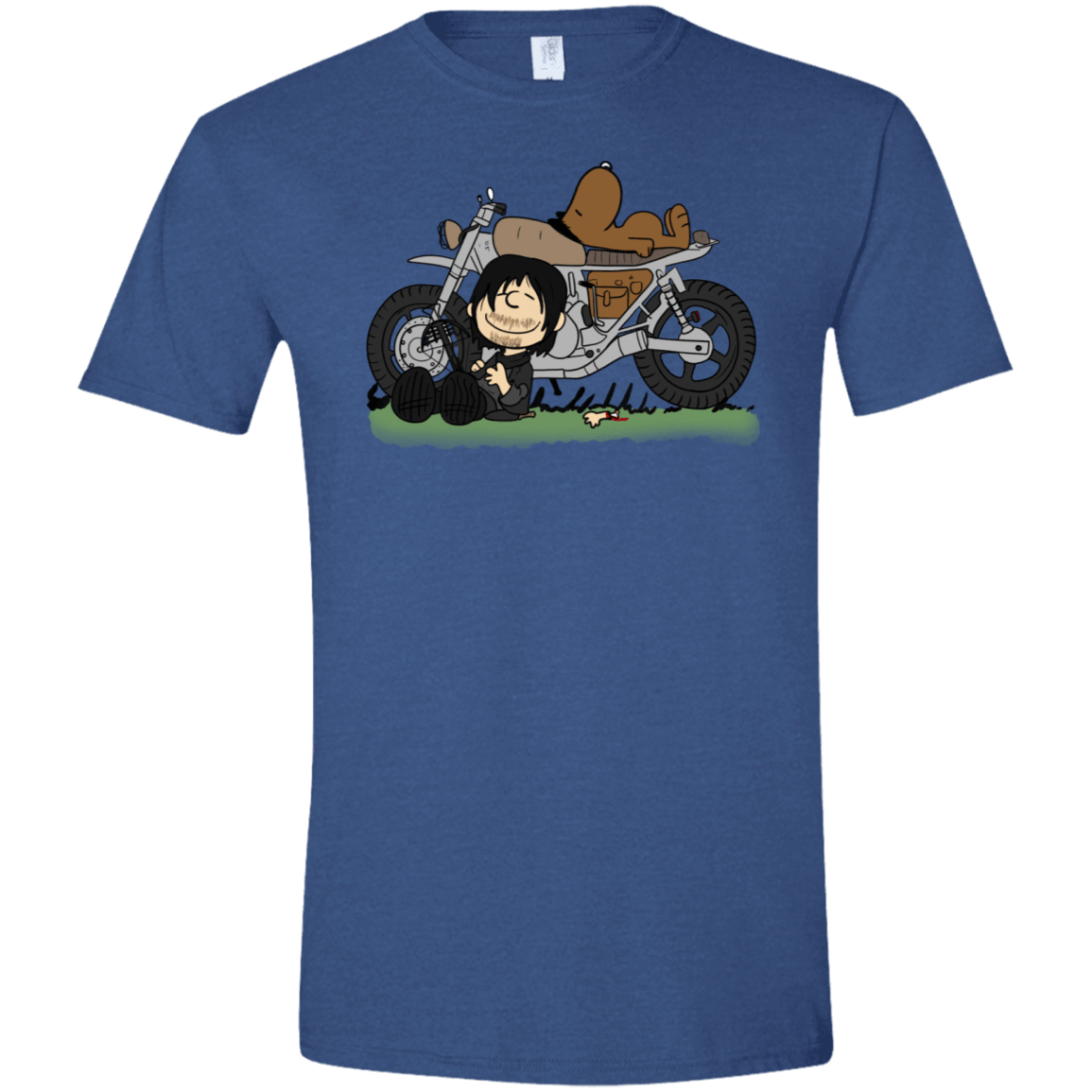 T-Shirts Heather Royal / X-Small Charlie Dixon Men's Semi-Fitted Softstyle