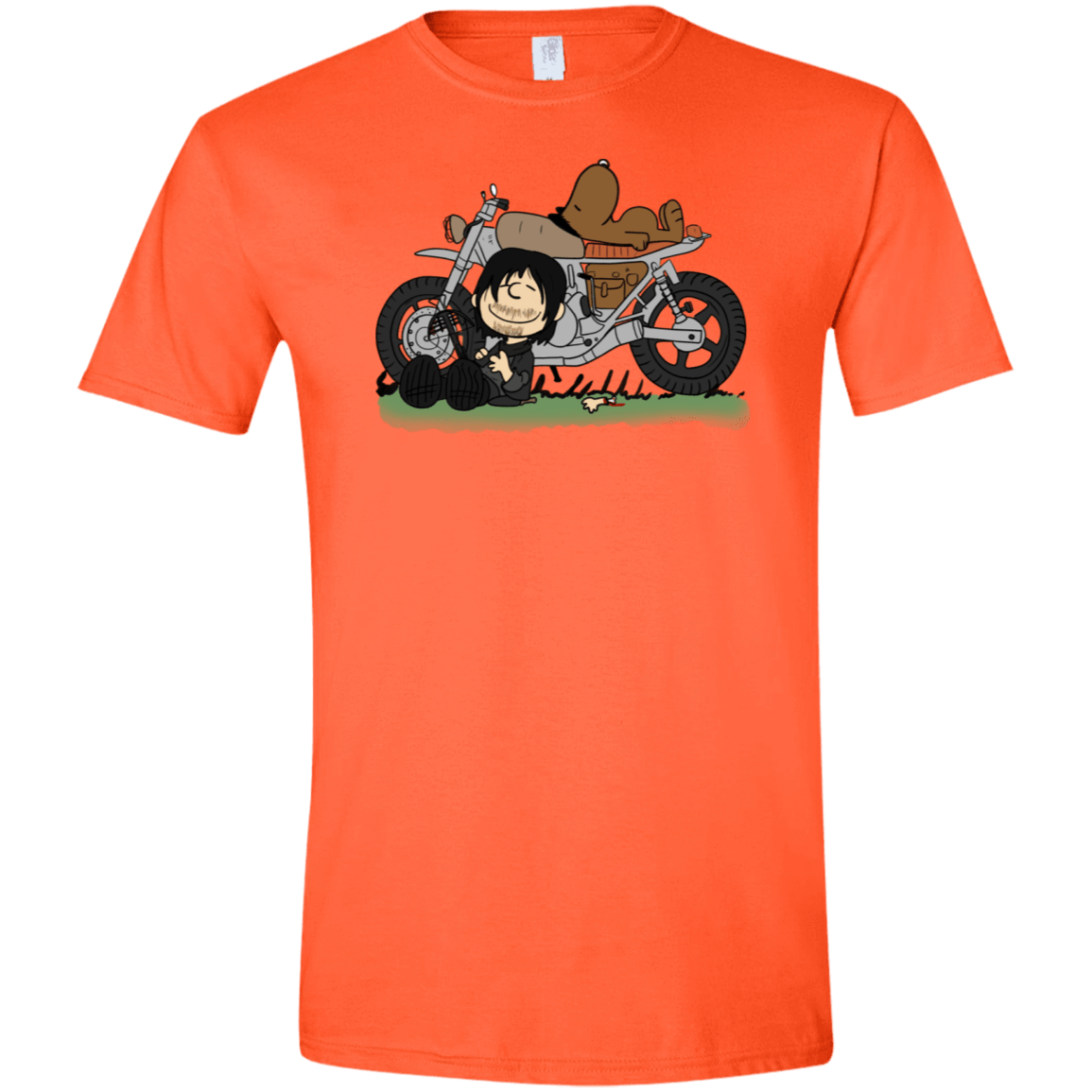 T-Shirts Orange / S Charlie Dixon Men's Semi-Fitted Softstyle