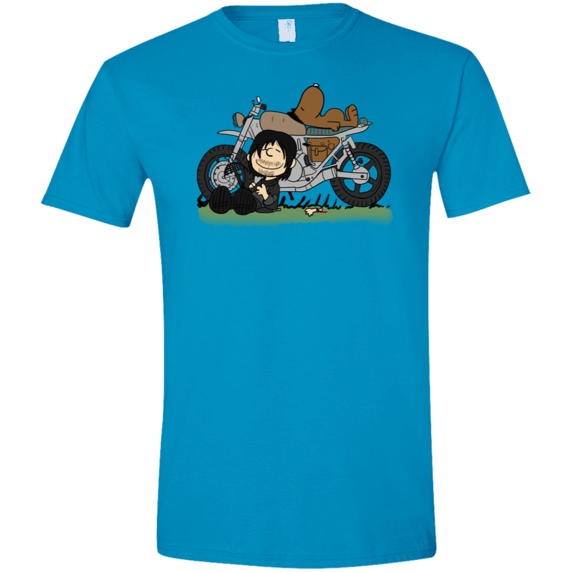 T-Shirts Sapphire / S Charlie Dixon Men's Semi-Fitted Softstyle