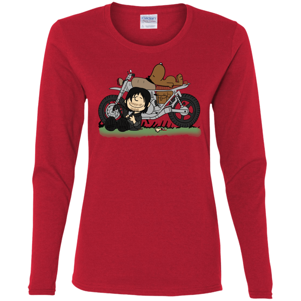 T-Shirts Red / S Charlie Dixon Women's Long Sleeve T-Shirt