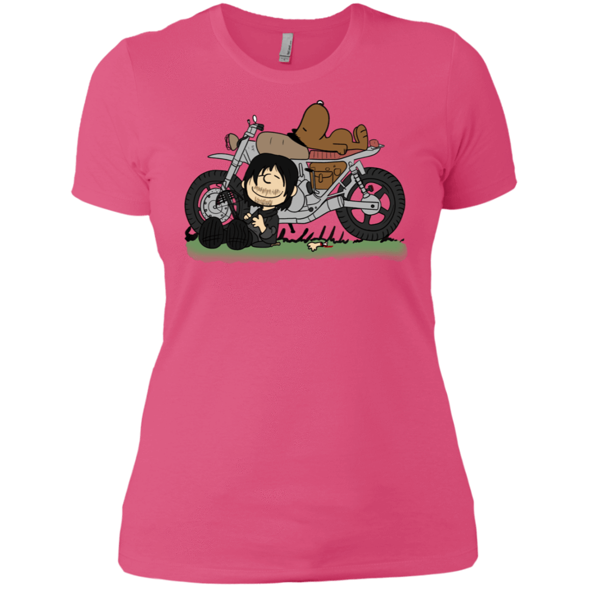 T-Shirts Hot Pink / X-Small Charlie Dixon Women's Premium T-Shirt