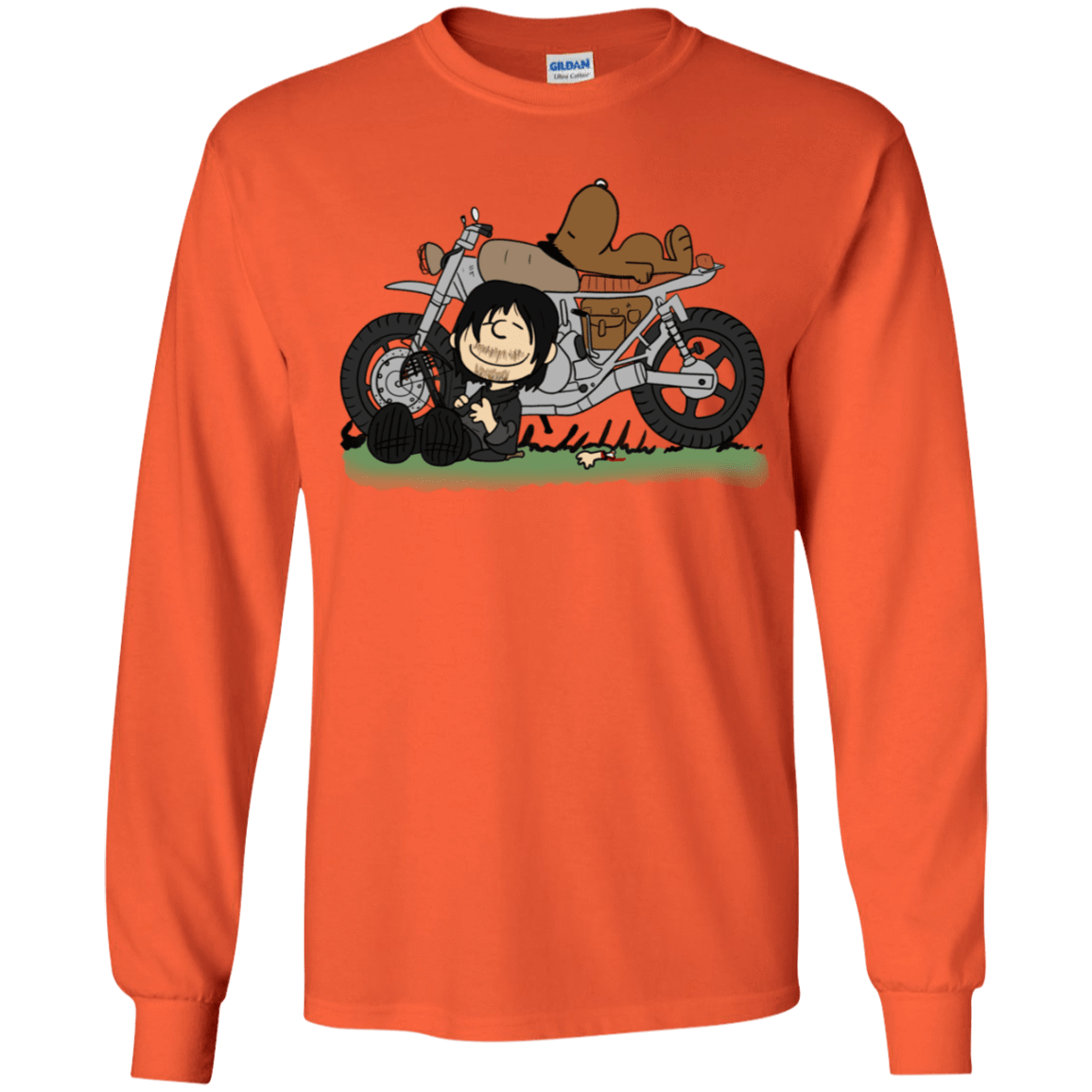 T-Shirts Orange / YS Charlie Dixon Youth Long Sleeve T-Shirt
