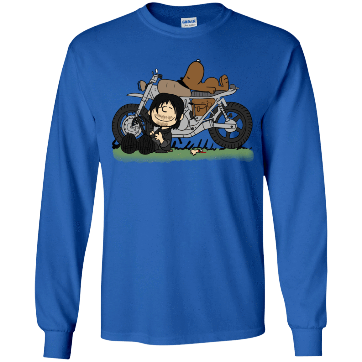 T-Shirts Royal / YS Charlie Dixon Youth Long Sleeve T-Shirt