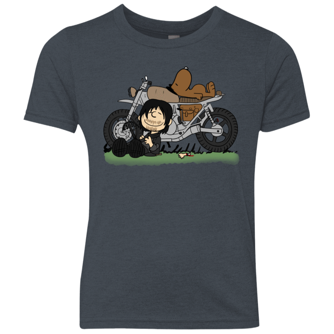 T-Shirts Vintage Navy / YXS Charlie Dixon Youth Triblend T-Shirt