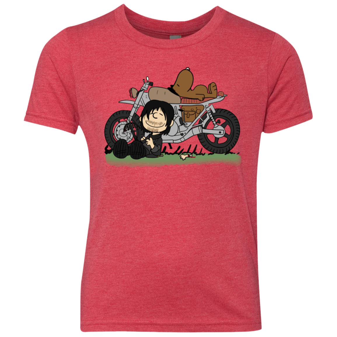 T-Shirts Vintage Red / YXS Charlie Dixon Youth Triblend T-Shirt