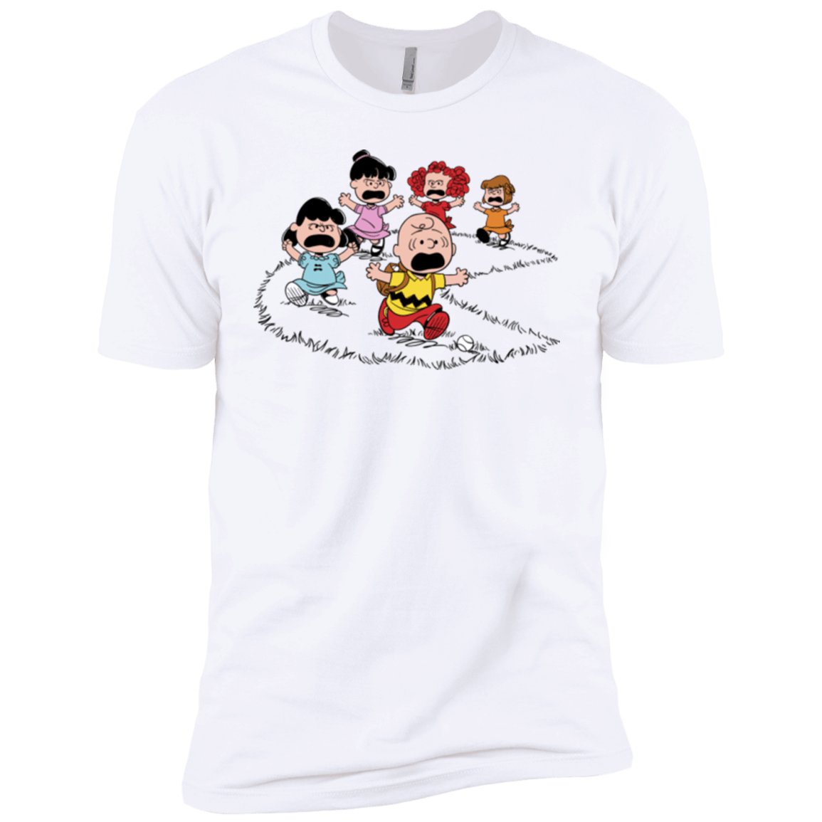 T-Shirts White / YXS Charlie Pac Man Boys Premium T-Shirt