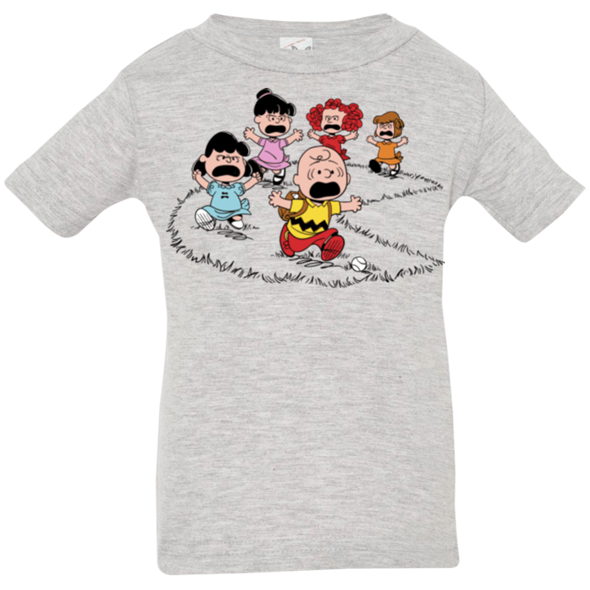 T-Shirts Heather / 6 Months Charlie Pac Man Infant Premium T-Shirt